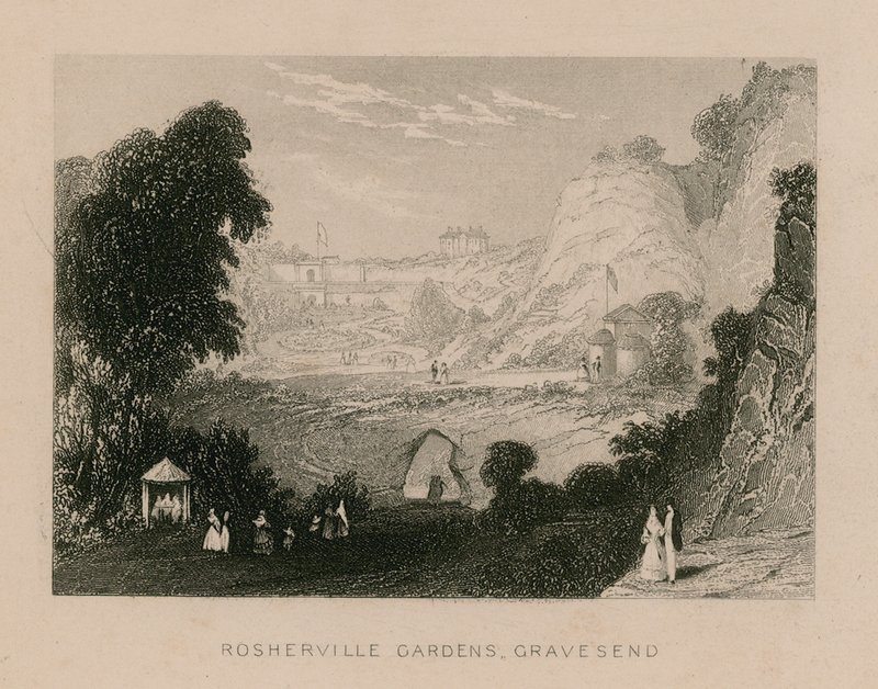 Jardins de Rosherville, Gravesend - English School