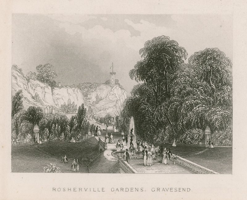 Jardins de Rosherville, Gravesend - English School