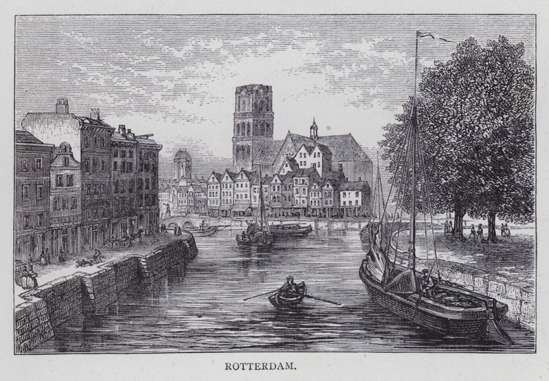 Rotterdam (gravure) - English School