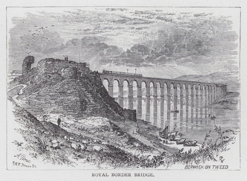 Pont Royal Border (gravure) - English School