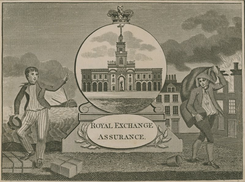 Royal Exchange Assurance, Londres - English School