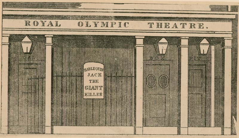Théâtre Royal Olympique, Londres - English School