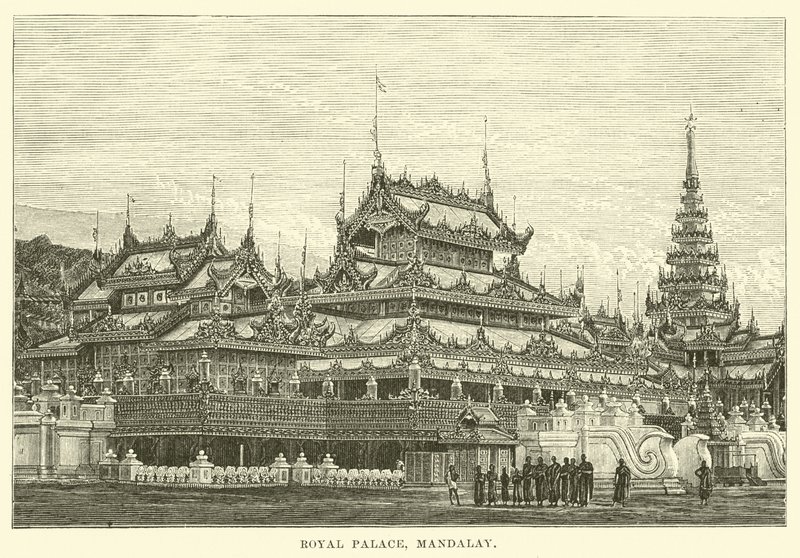 Palais royal, Mandalay - English School