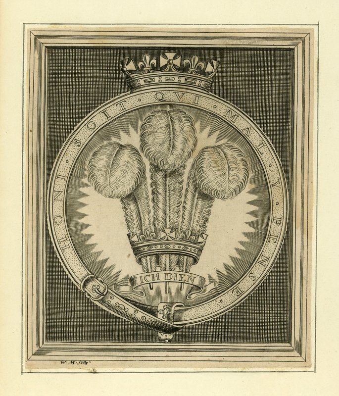 Devise royale. Honi Soit Qui Mal Y Pense - English School