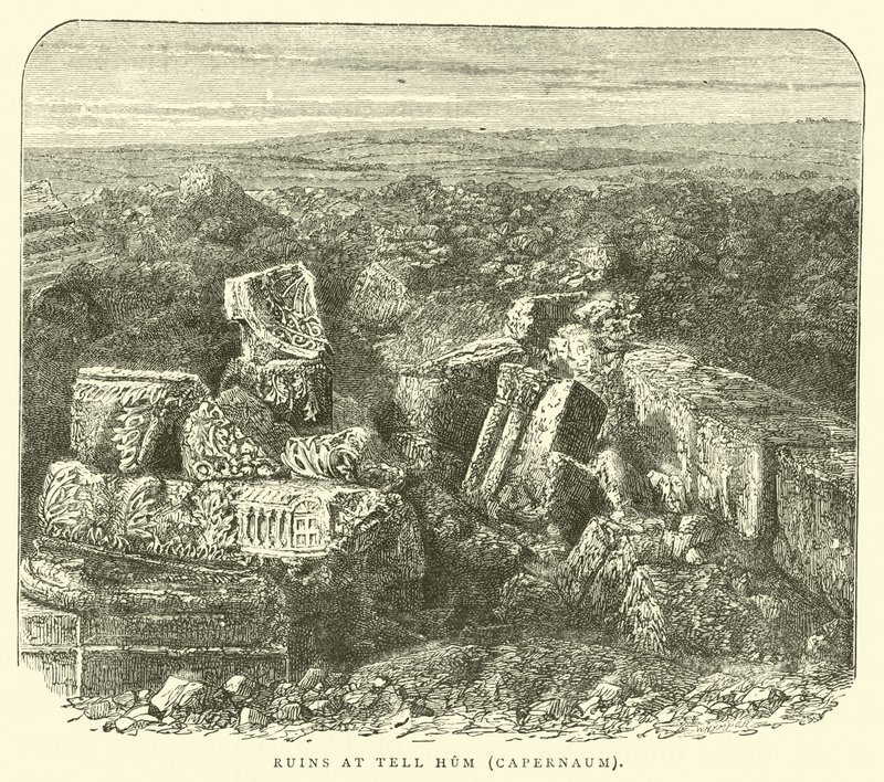 Ruines à Tell Hum, Capharnaüm - English School