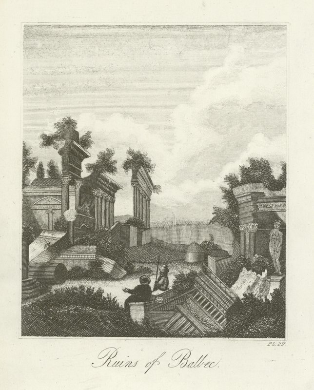 Ruines de Balbec - English School