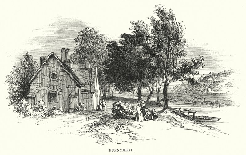Runnymead (gravure) - English School