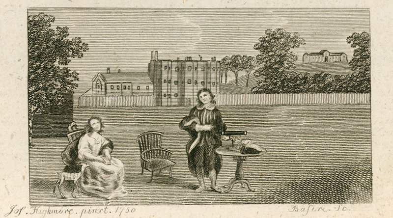 Samuel Richardson et Miss Highmore - English School