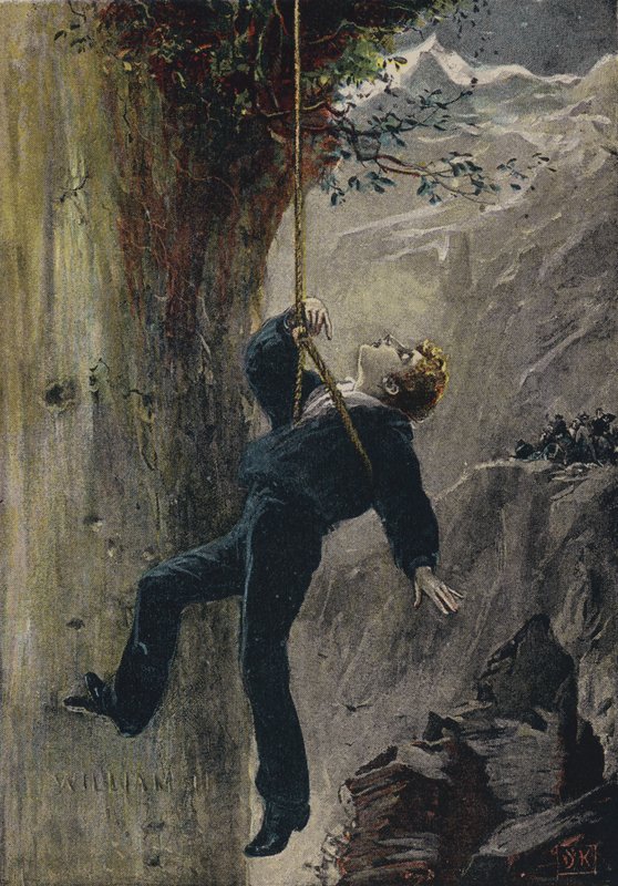 Sauvé. Illustration de The Natural Bridge, or One Niche the Highest, par Elihu Burritt - English School