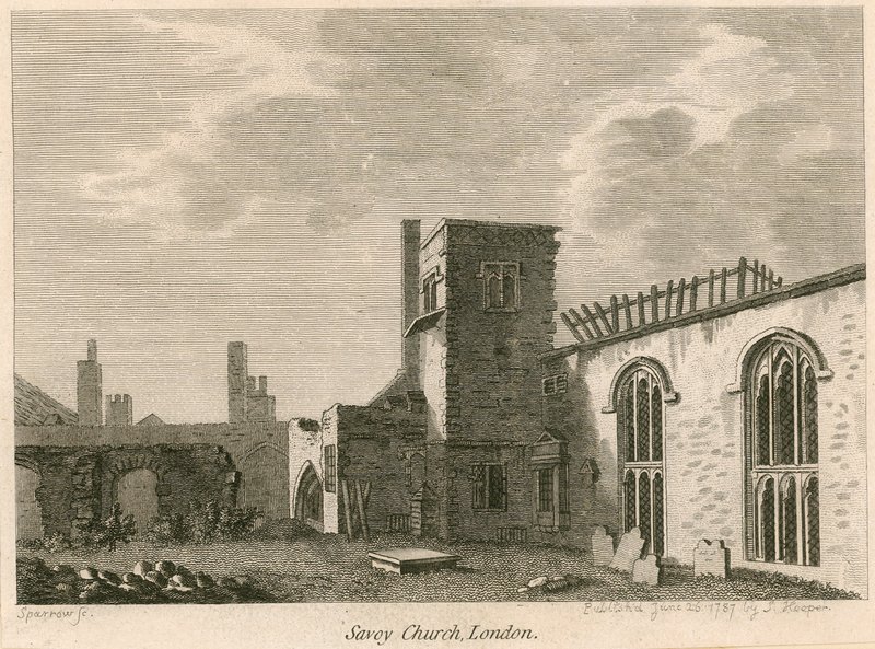Chapelle et palais de Savoy, Londres - English School