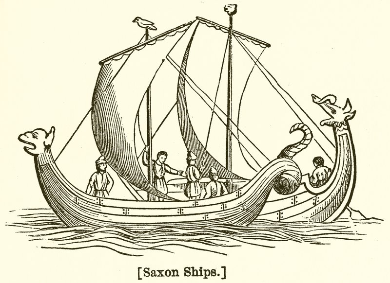 Navires Saxons - English School