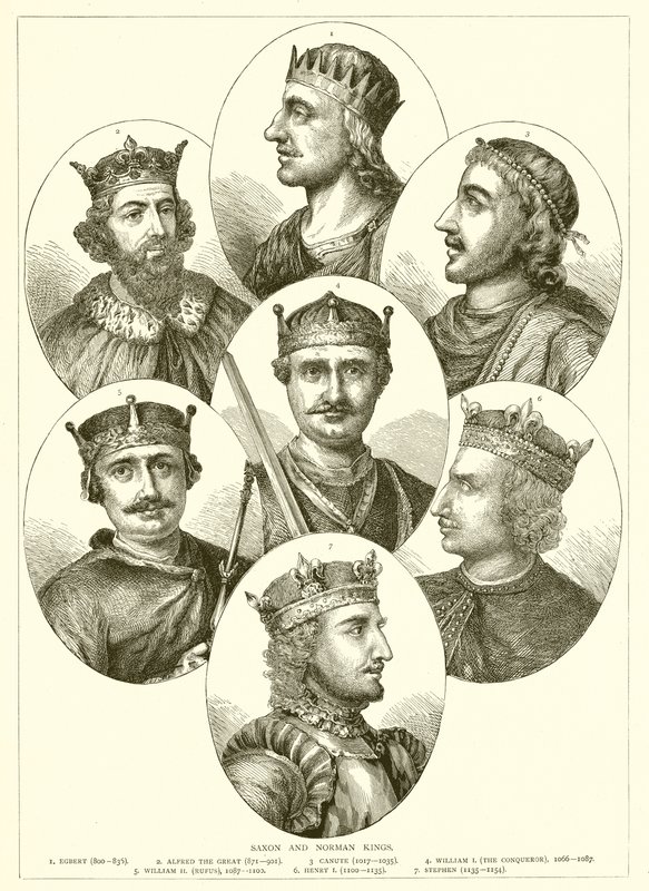 Rois Saxons et Normands - English School