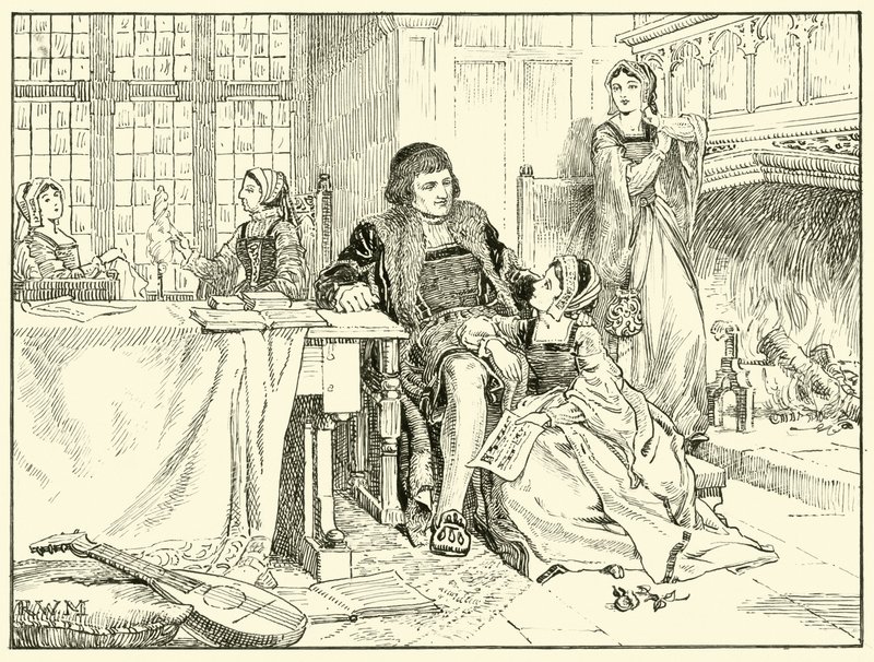 Scène dans la maison de Chelsea de More - English School