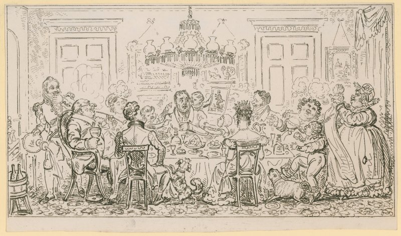 Scène de la vie londonienne - English School