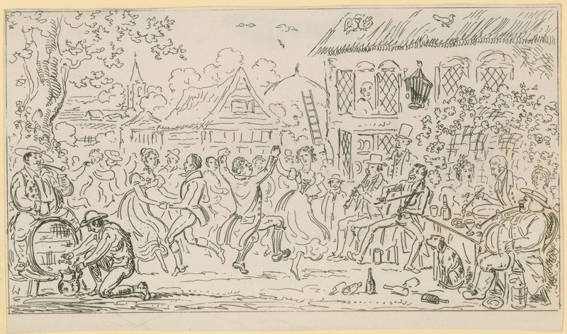 Scène de la vie londonienne - English School