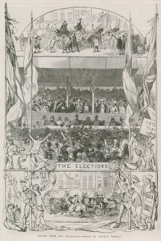 Scènes des élections - English School