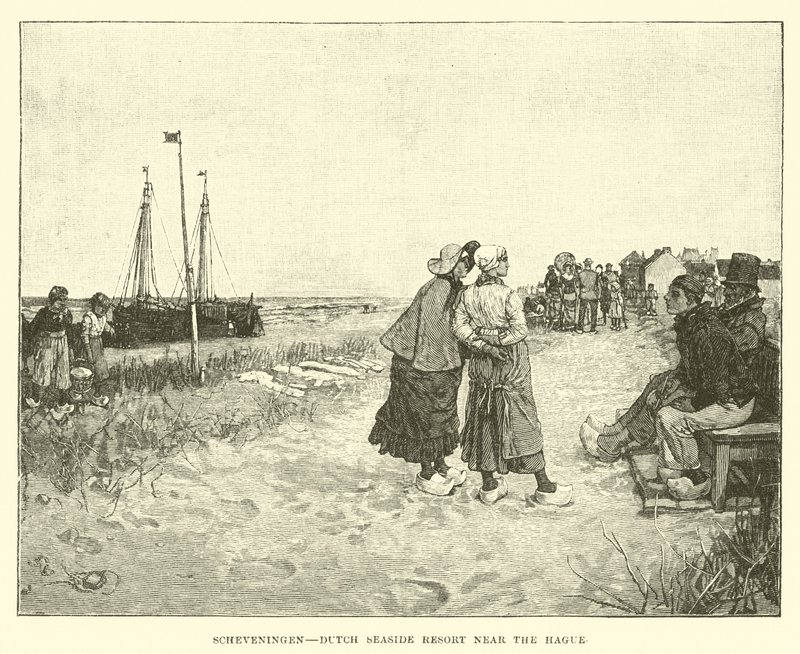 Scheveningen, station balnéaire néerlandaise près de La Haye - English School