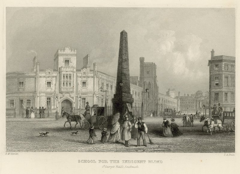 École pour les aveugles indigents - English School