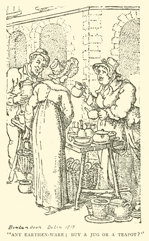 Vendeur de poteries - English School