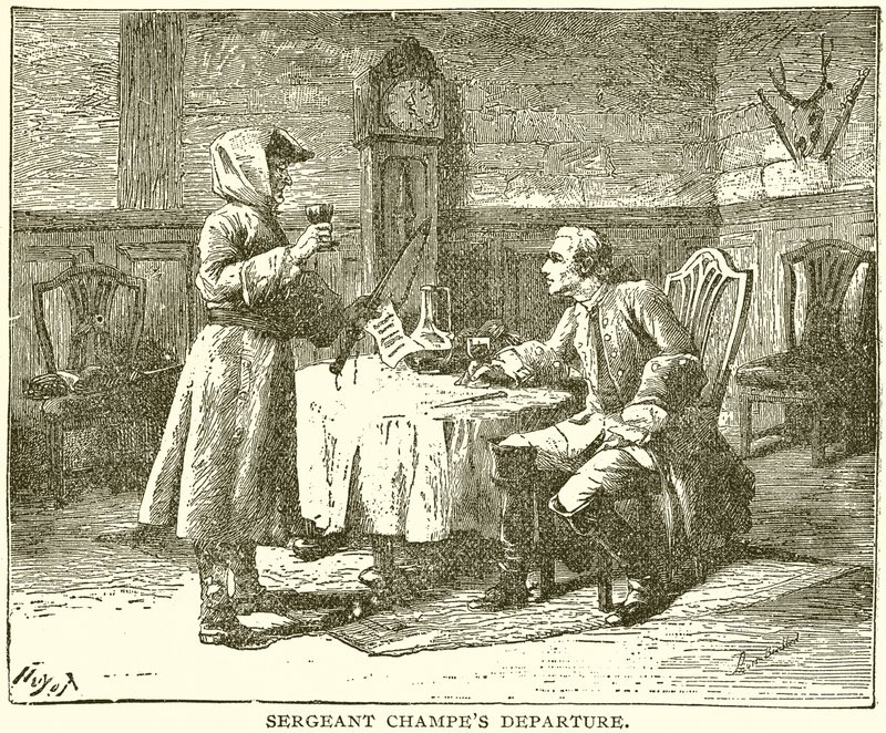Départ du sergent Champes - English School