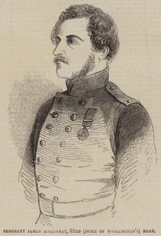 Sergent James Holloway, 33e régiment (du duc de Wellington) - English School