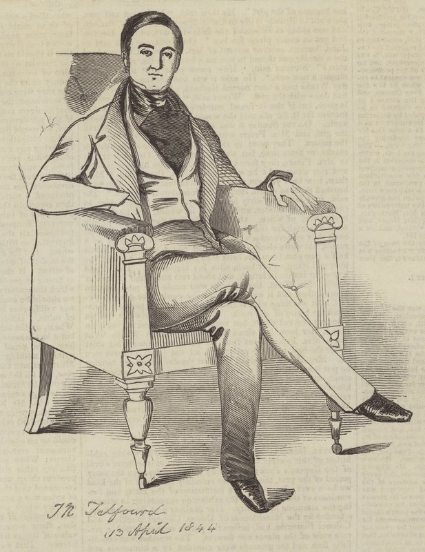Serjeant Talfourd (gravure) - English School