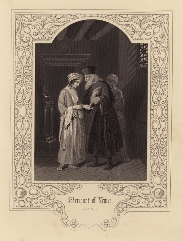 Shakespeare : Le Marchand de Venise, Acte 2, Scène 5 - English School