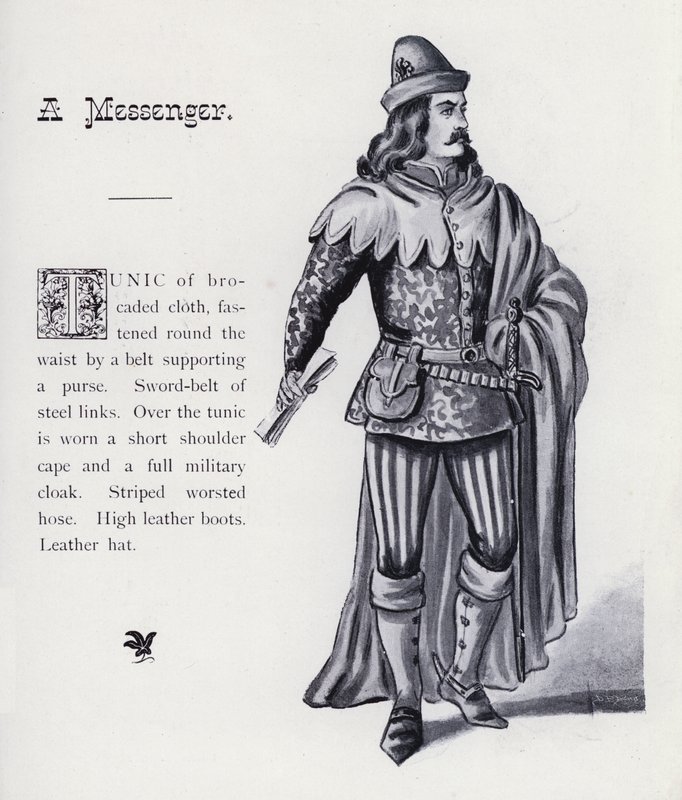 Le roi Richard III de Shakespeare : Un messager - English School