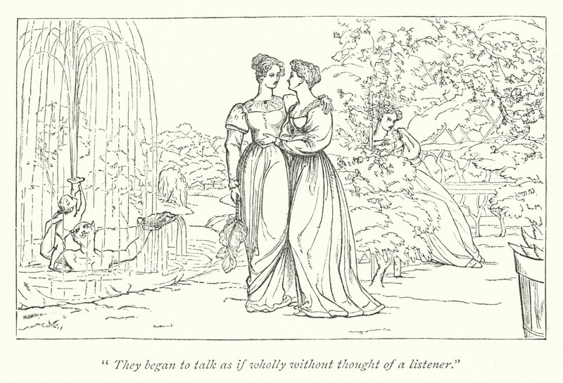 Beaucoup de bruit pour rien de Shakespeare; Héro et Ursula discutent du caractère de Béatrice en sa présence - English School
