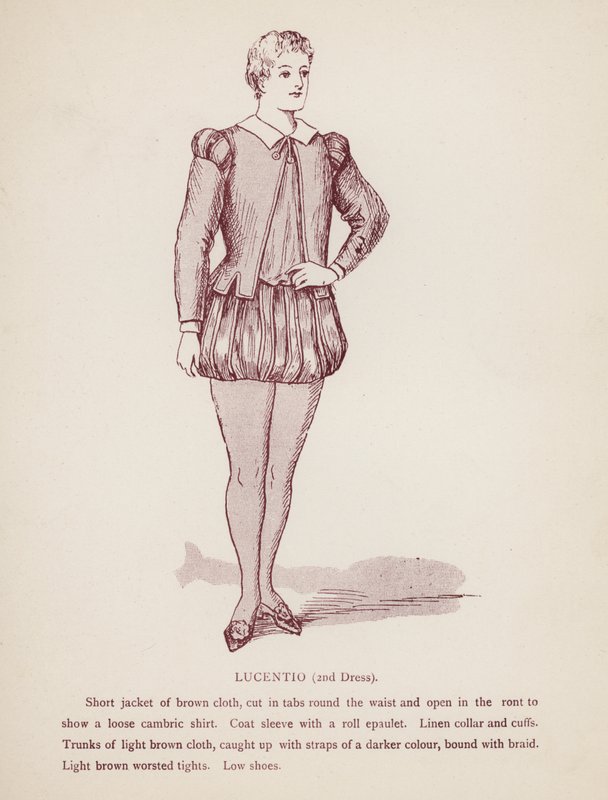 Lucentio, 2ème costume - English School