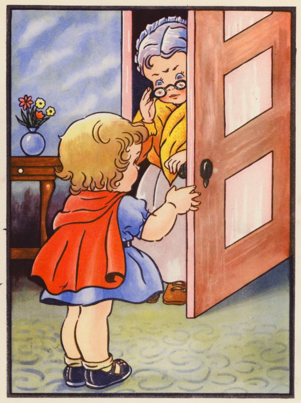 Elle dit à sa grand-mère qu
