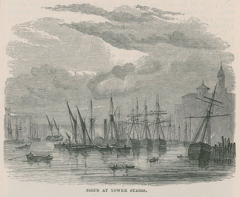 Navires aux escaliers de la Tour - English School