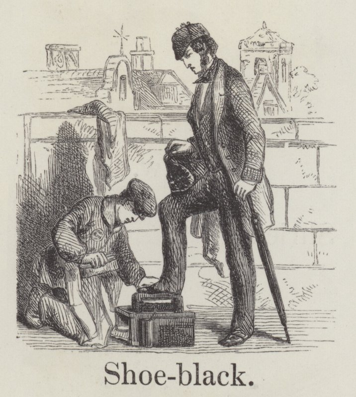 Cireur de chaussures - English School