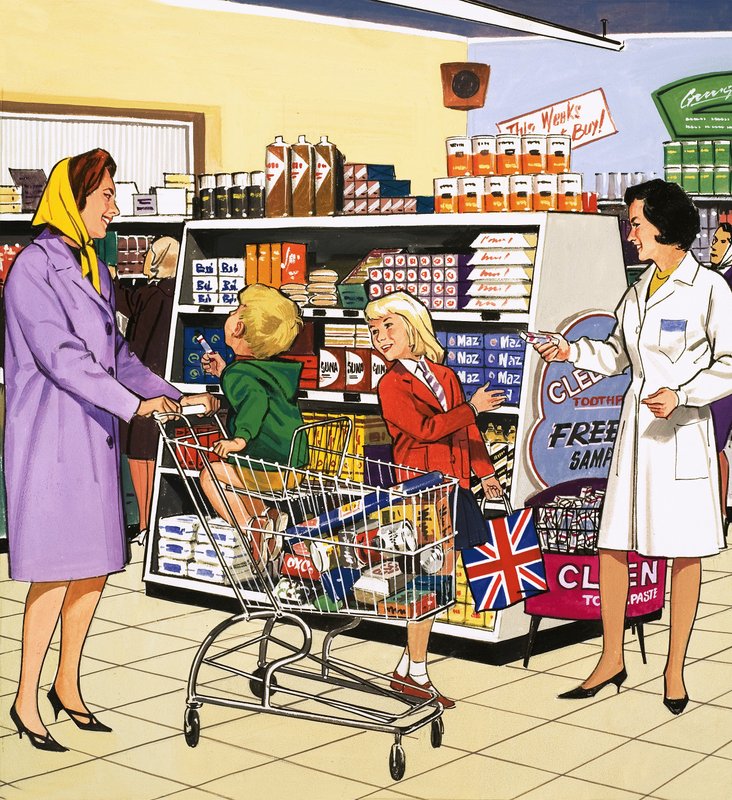 Vendeur de magasin - English School