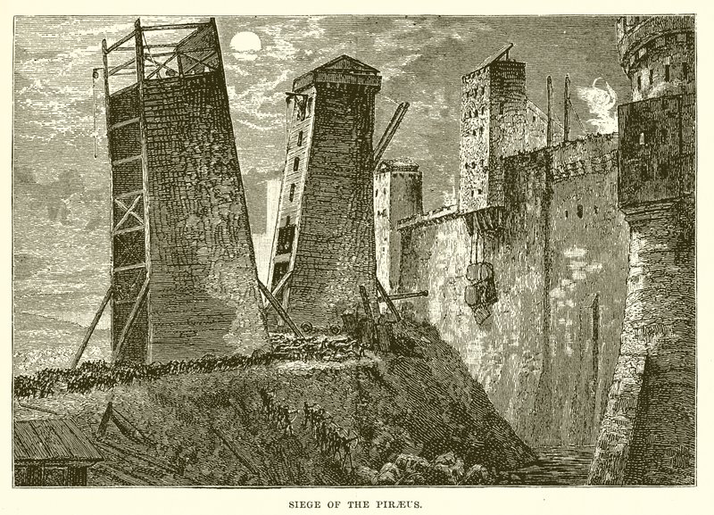 Siège du Pirée - English School