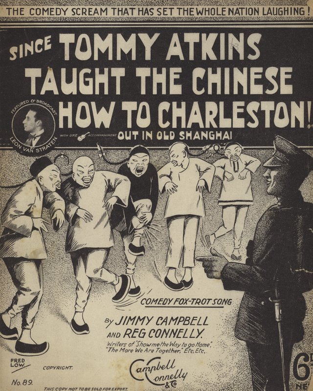 Depuis que Tommy Atkins a appris aux Chinois à Charleston dans le vieux Shanghai - English School