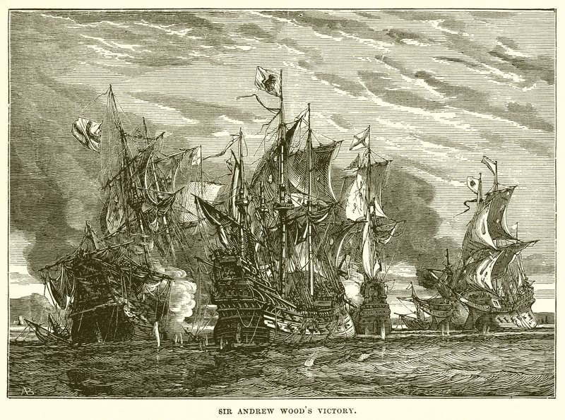 Victoire de Sir Andrew Wood - English School