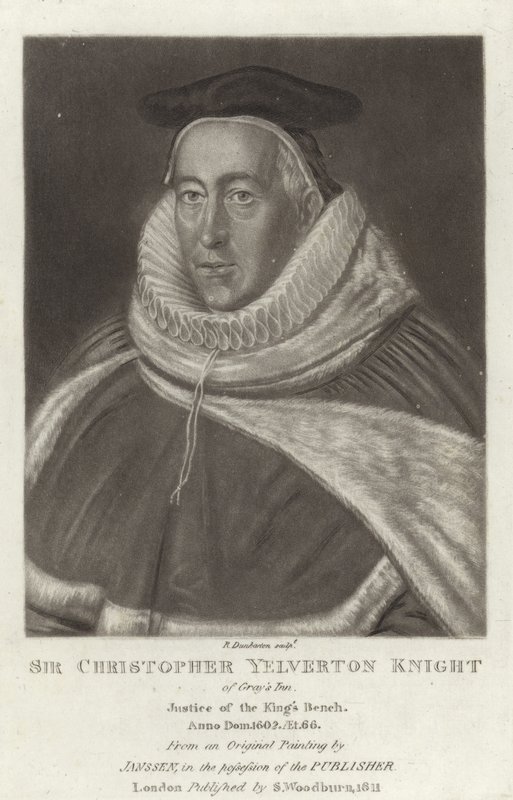 Sir Christopher Yelverton Chevalier - English School