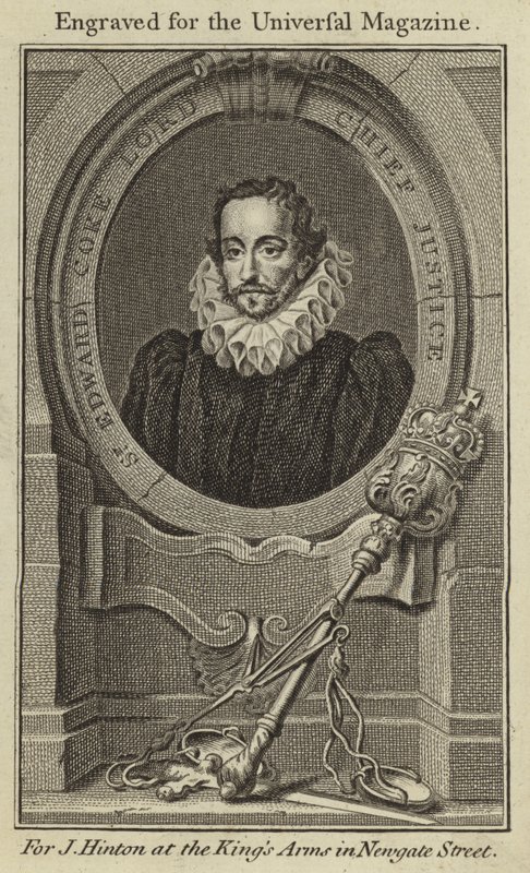 Sir Edward Coke, Lord Chief Justice - English School