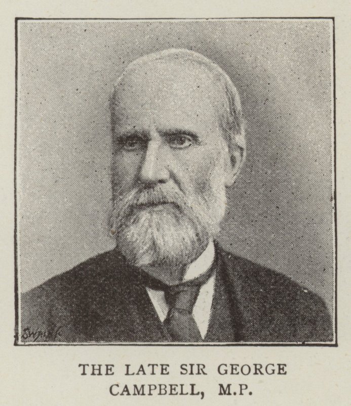 Sir George Campbell (gravure) - English School
