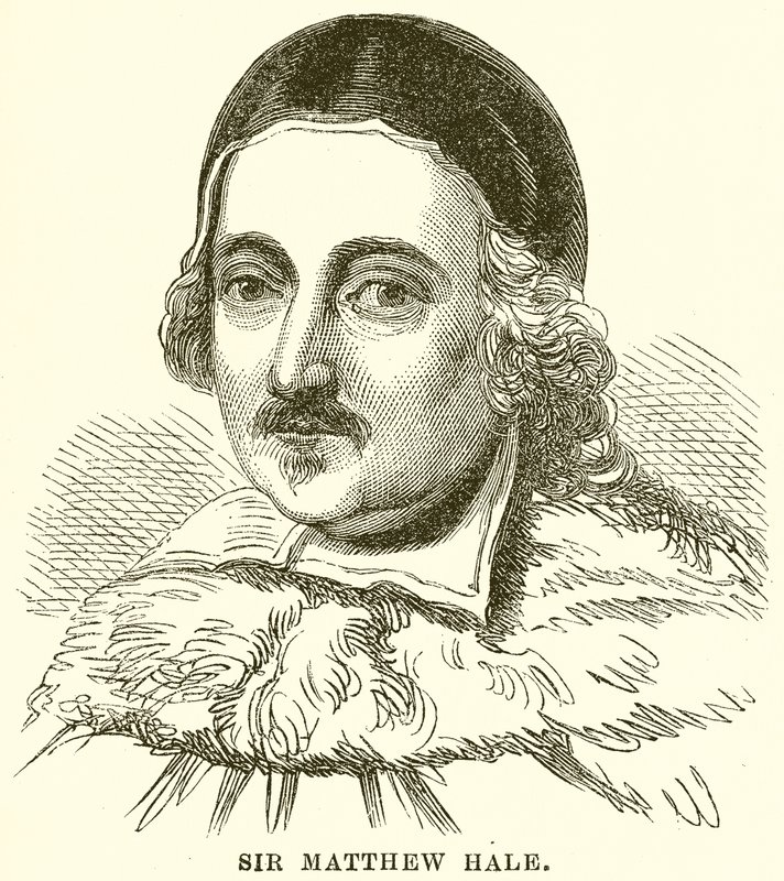 Sir Matthew Hale - English School