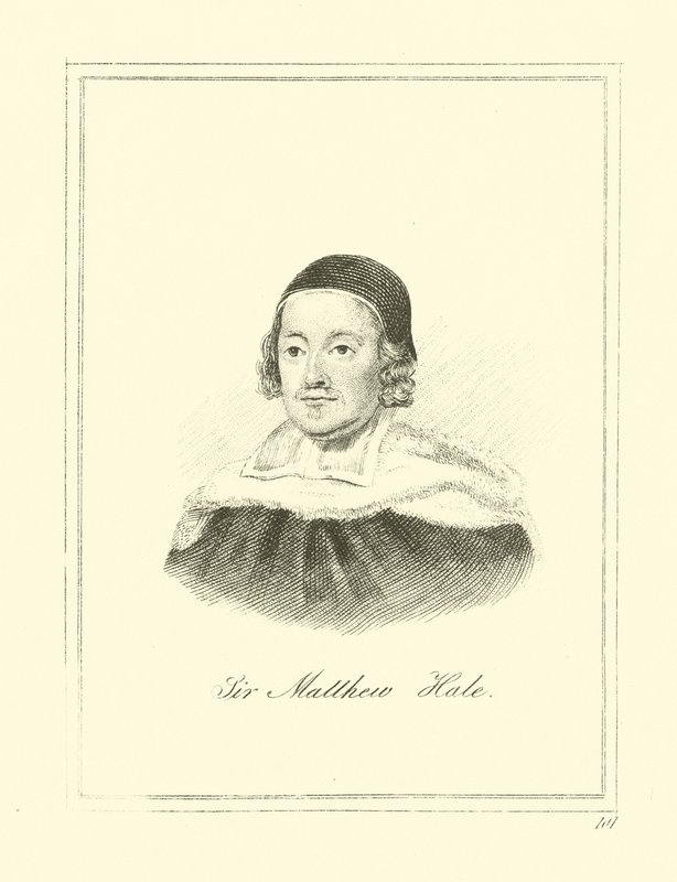 Sir Matthew Hale - English School