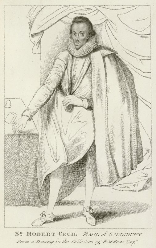 Sir Robert Cecil, Comte de Salisbury - English School
