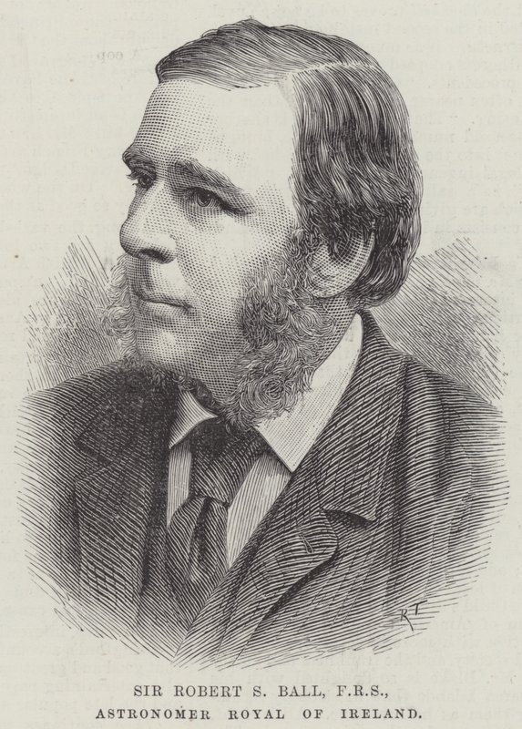 Sir Robert S Ball, FRS, astronome royal d