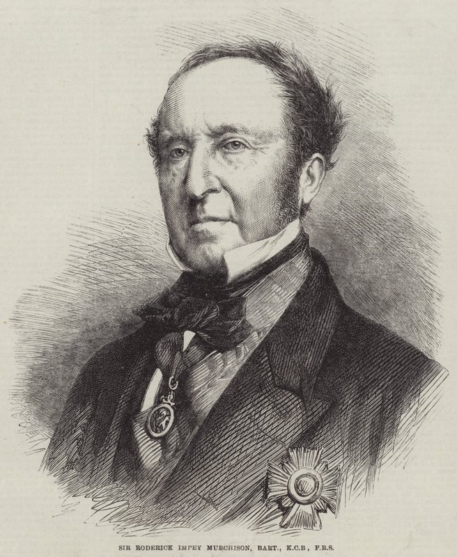 Sir Roderick Impey Murchison, Baronet, KCB, FRS (gravure) - English School