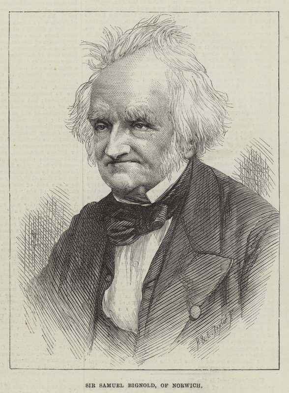Sir Samuel Bignold, de Norwich - English School