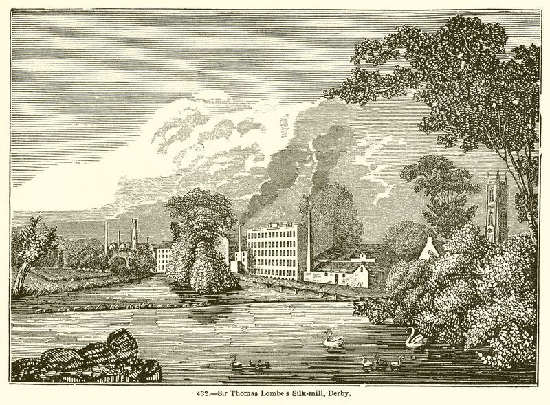 Filature de soie de Sir Thomas Lombe, Derby - English School