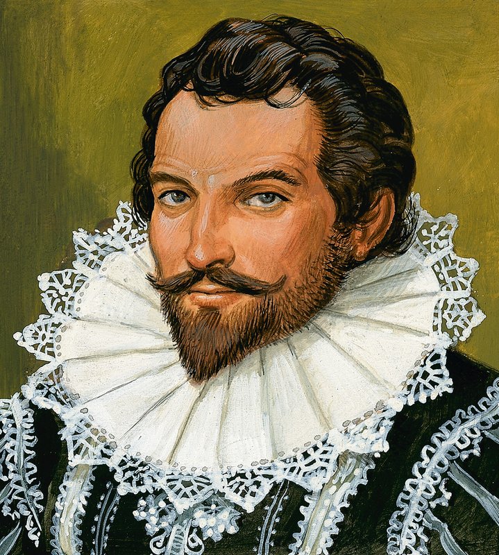 Sir Walter Raleigh - English School