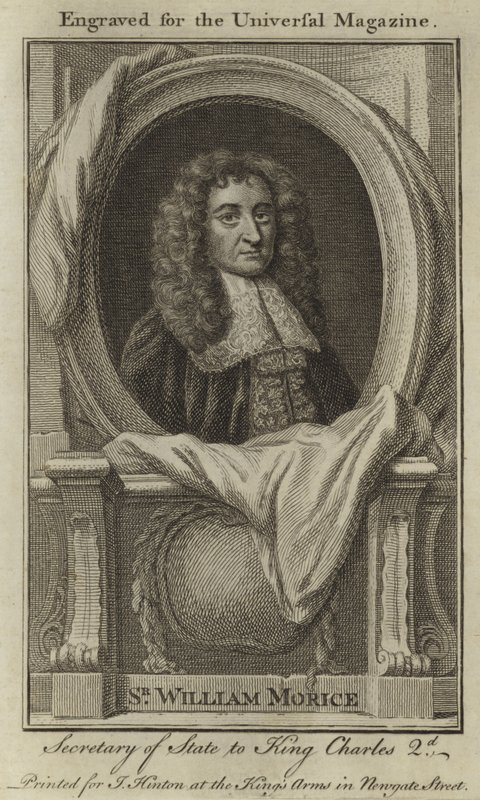 Sir William Morice, Secrétaire d