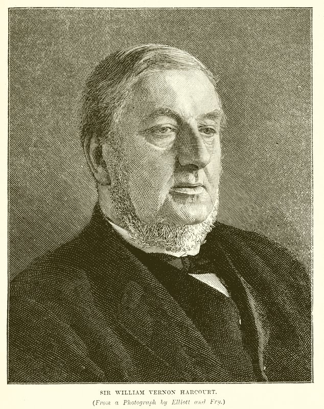 Sir William Vernon Harcourt - English School